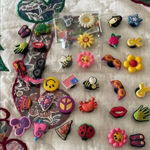 Colorful Kids Or Adults Shoe Clog Charms Plugs  Set